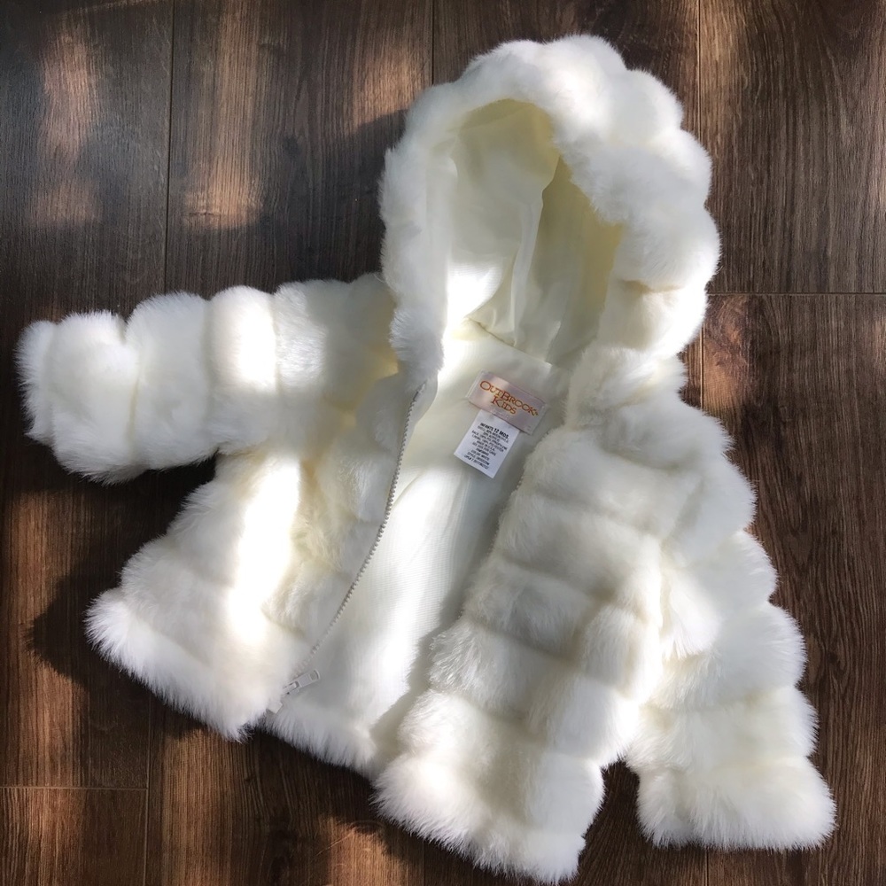 Warm & Soft Faux Fur Kids Coat